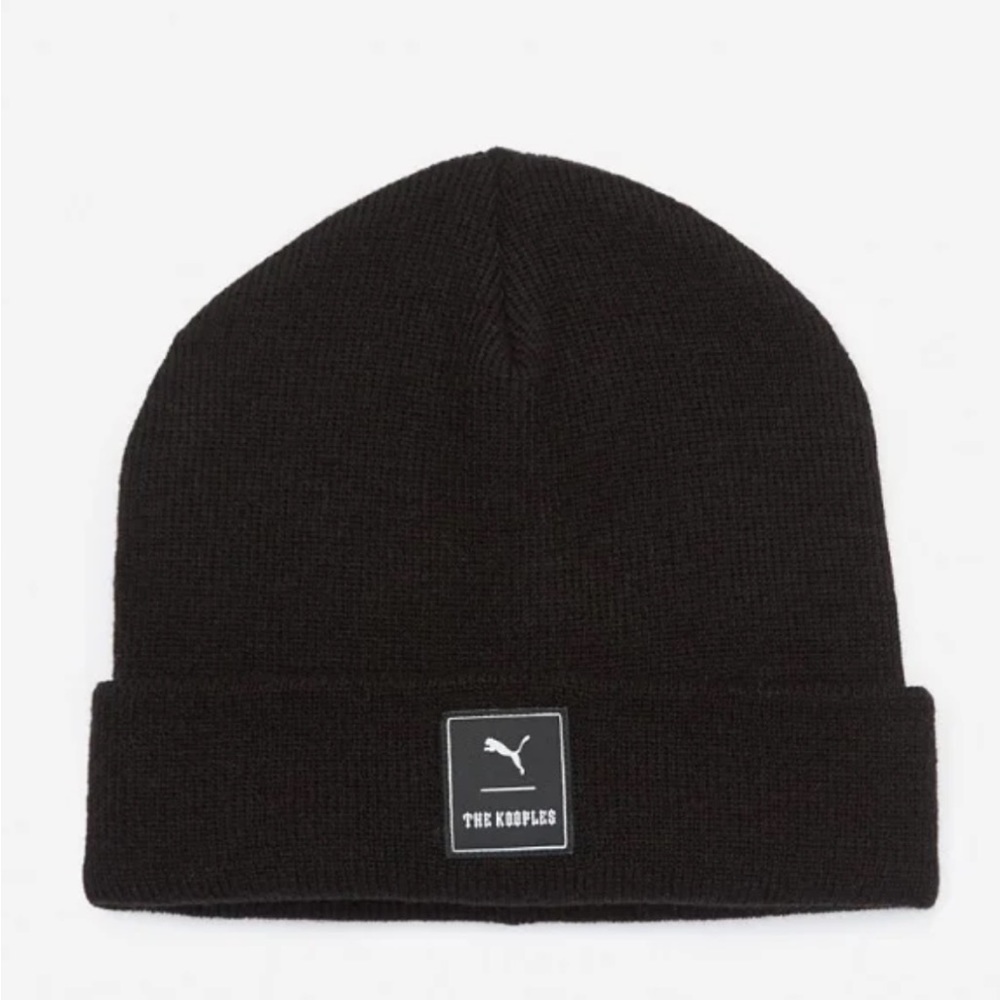 PUMA X KOOPLES cuffed black beanie